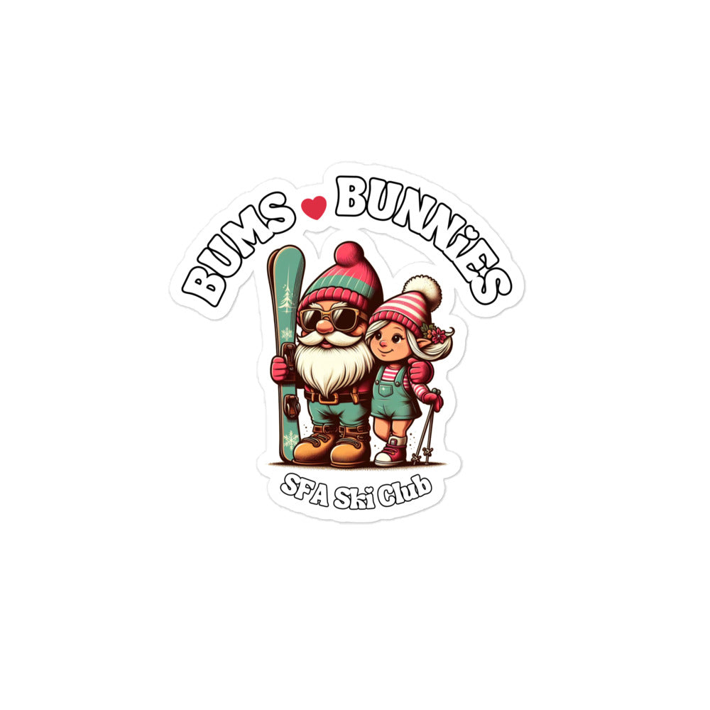 Bums ❤️ Bunnies Sticker
