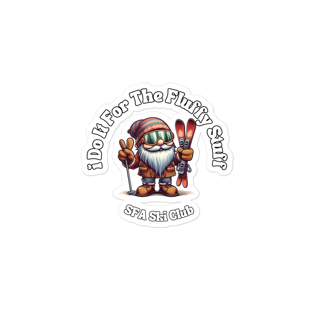 Fluffy Stuff Sticker