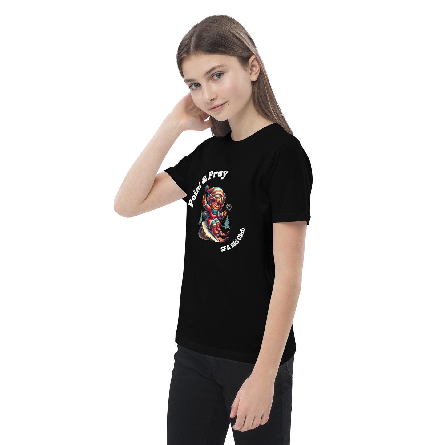 Kids Point & Pray Organic Cotton T-shirt