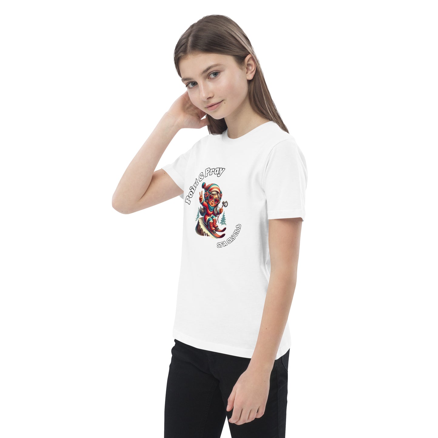 Kids Point & Pray Organic Cotton T-shirt