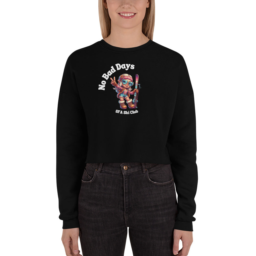 W's No Bad Days Hippy Crop Sweater