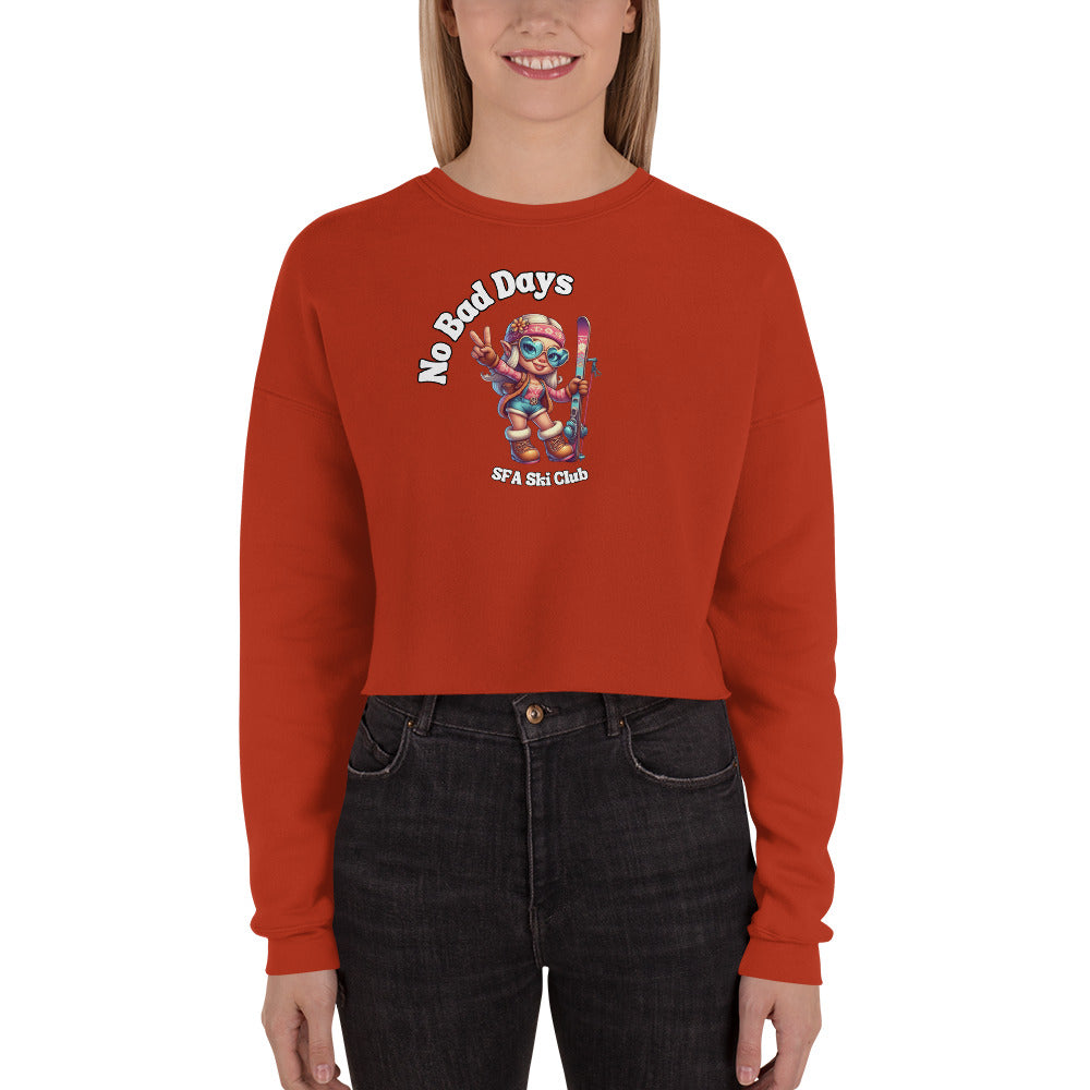 W's No Bad Days Hippy Crop Sweater