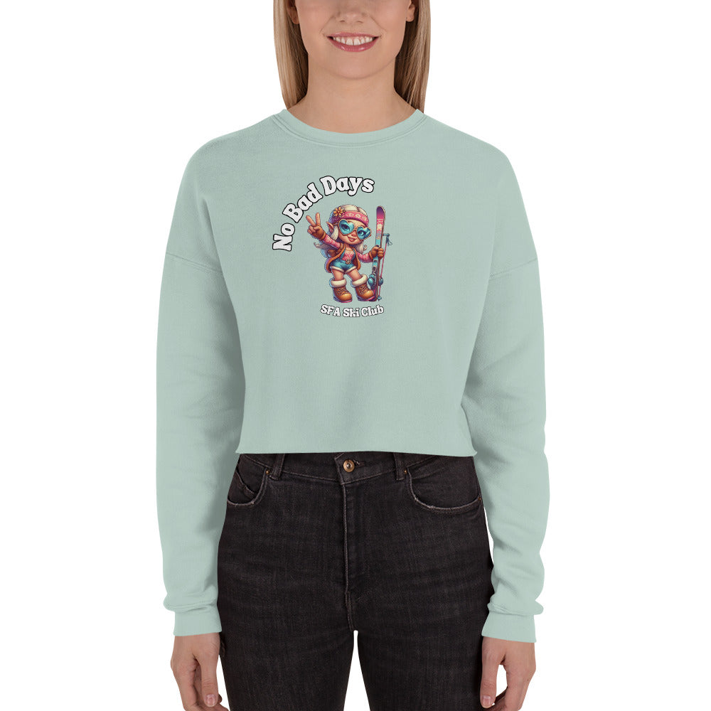 W's No Bad Days Hippy Crop Sweater
