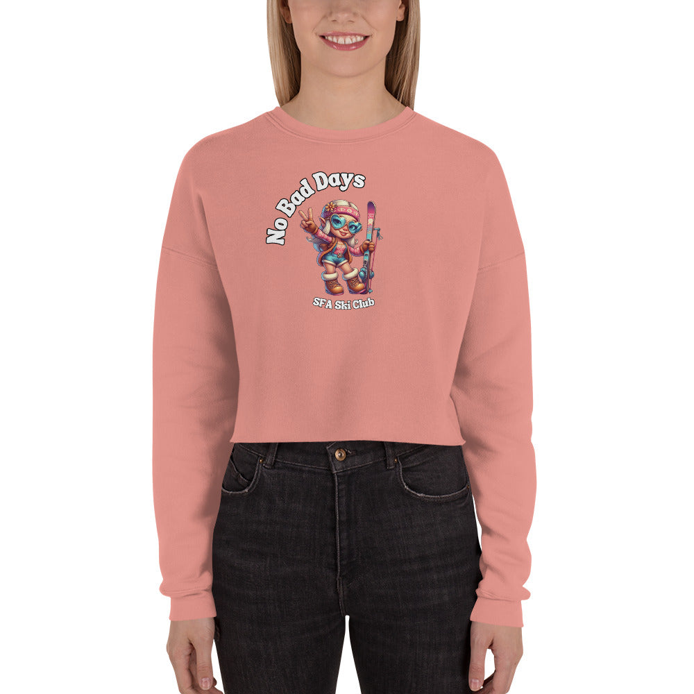 W's No Bad Days Hippy Crop Sweater